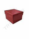 Cutie Bijuterii Rosie 8,5X9X5,5cm 12 bucati/Pachet