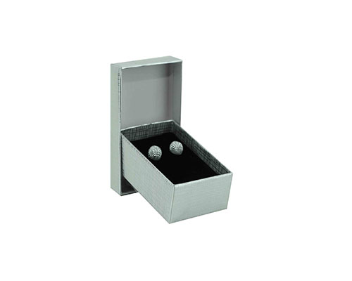 Cajita Joyería Plata 5.5X8X2.8cm 24Uds/Paq 
