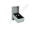 Silver Jewelry Box 5.5X8X2.8cm 24 units/Pack