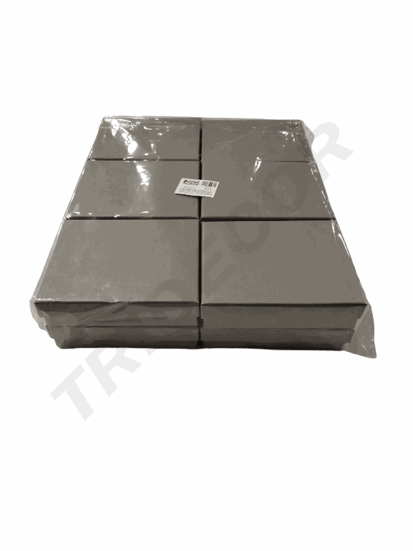 Cajita Joyería Plata 10X12X3cm 12Uds/Paq 20pq/caja