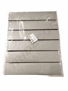 Silberne Schmuckschatulle 4,5 x 22,5 x 3 cm, 12 Stück/Packung