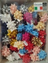 Adhesive Stars Various Matte Pastel Colors 10mm/100pcs 3023/6823