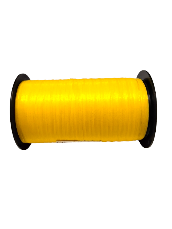 Yellow Gift Ribbon 5mmx100m 6823 Col02