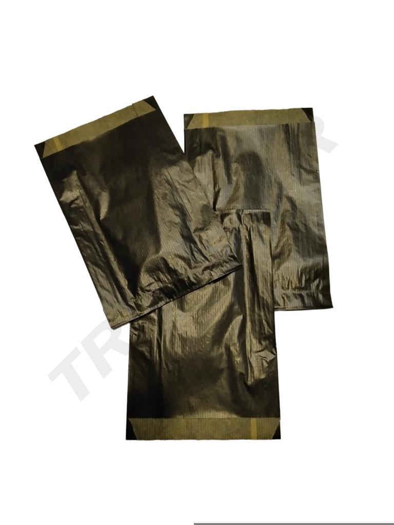 Sobre Papel Kraft 13+2.5X20 Imp.Negro 40 Gr 50Uds/Paq 