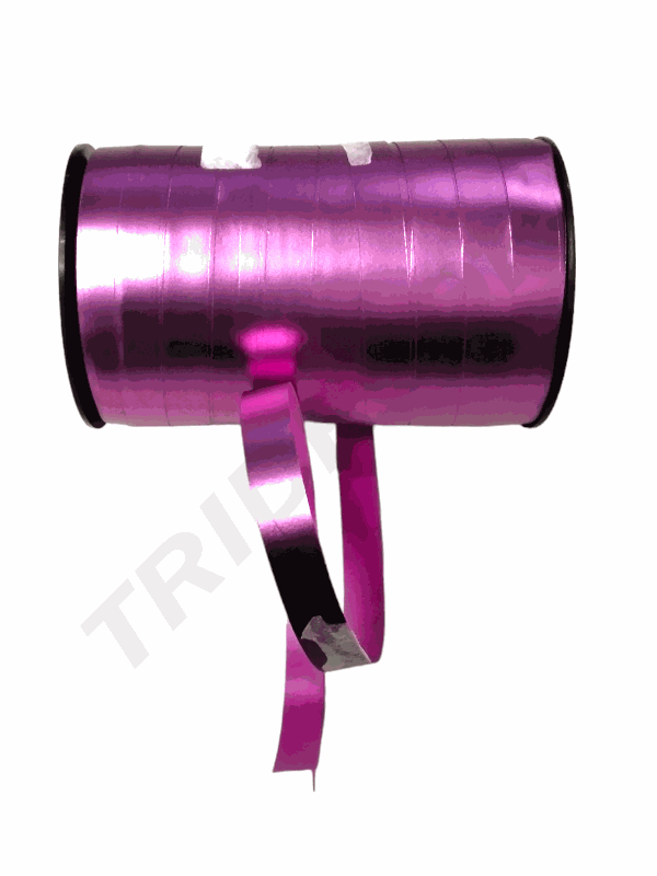 Metallisches Geschenkband in Fuchsia, 10 mm x 100 m, 6811 Col13