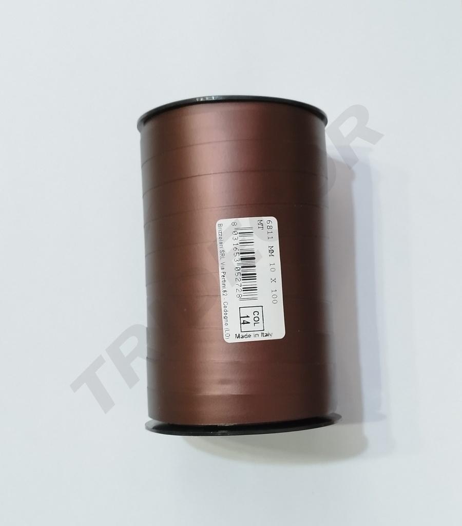 Chocolate Gift Ribbon 10mmx100m 6811 Col14