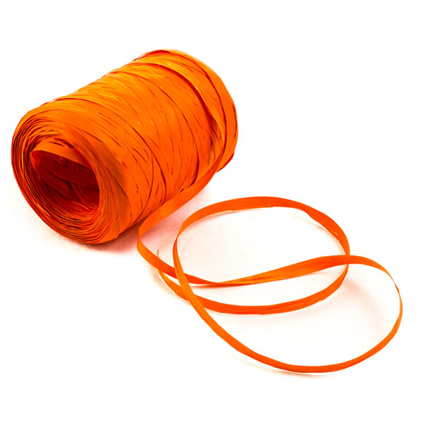 Orange Bastbandrolle 5 mm x 200 m 6802 Col12