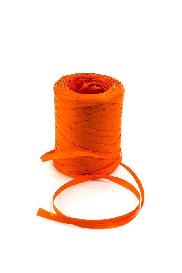 Orange Bastbandrolle 5 mm x 200 m 6802 Col12