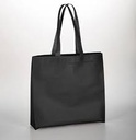 Bolsas De Tela Con Asa Plana 35X45+12 Cm Negras