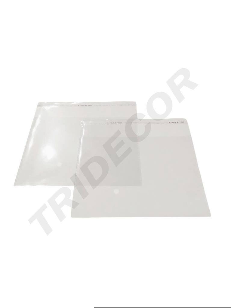 Tasche 20X15+5CM mit Klebelasche, 100Stk