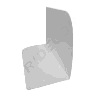 Separador L Metálico Branco 430x200x290mm