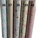 62cm Gift Wrapping Paper with Various Prints