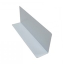 White Metallic L Separator 370x75x150mm