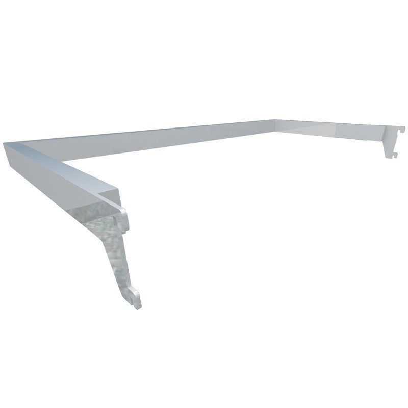 U-Shaped Coat Rack for Chrome Zipper 59.5x30 cm