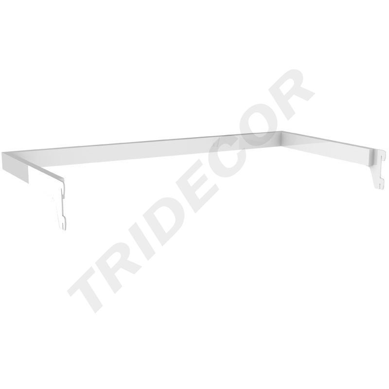 Perchero Forma U Blanco Para Cremallera 59.5X30 Cm