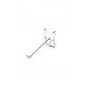 Chrome Hook for Mesh 10cm, 200 units/box