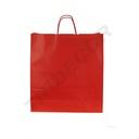 Bolsa De Papel De Celulosa Roja 49X45X15 Cm 25 Unidades