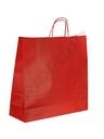 Bolsas De Papel Asa Rizada 49X45X15 Cm Color Rojo 25 Unidades