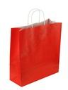 Red cellulose paper bag 49X45X15 cm 25 units