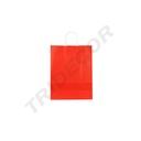 Bolsas De Papel Con Asa Rizada 32X13X41 Cm Color Rojo
