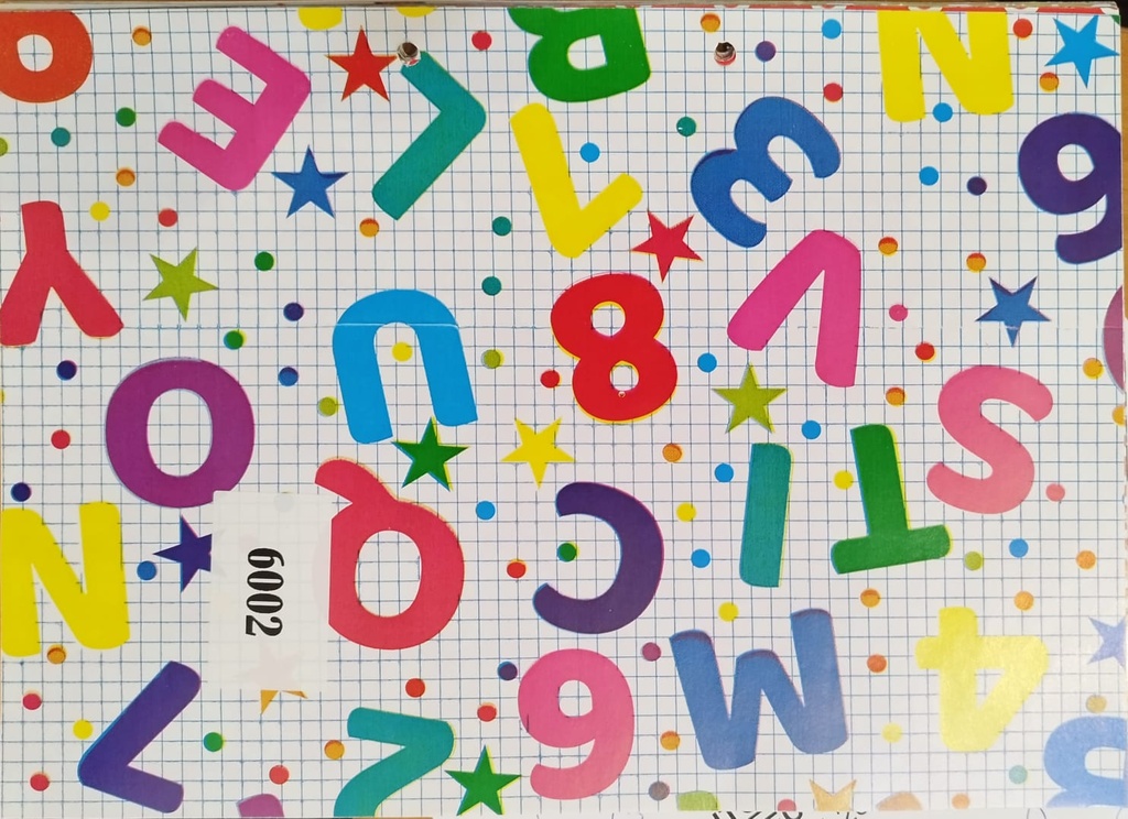 Papel de Regalo Estampado Letras Infantil 62 cm 4 kg