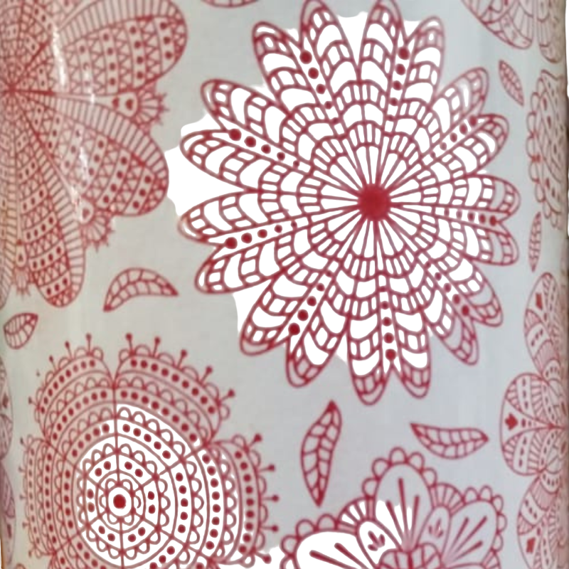 Dibujo de Papel de Regalo Rojo de Diferentes Colores