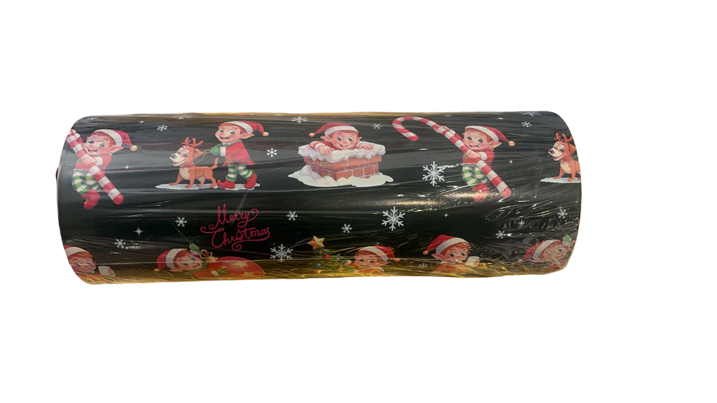 Papel De Regalo Elfo Navideño 31 cm 2 kg