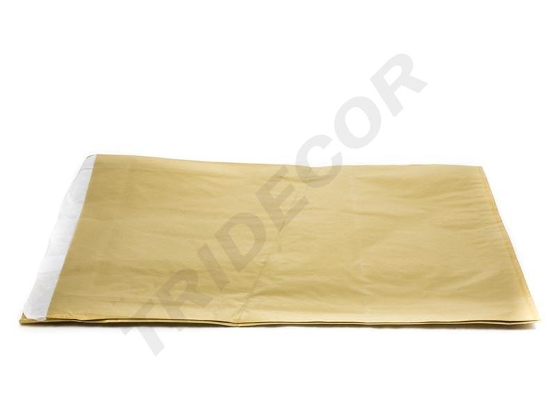 Envelopes de Papel de Celulose Dourado 50X30+8cm 50 unidades