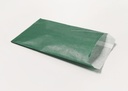 Enveloppe blanche 9+3X15 vert foncé 40Gr