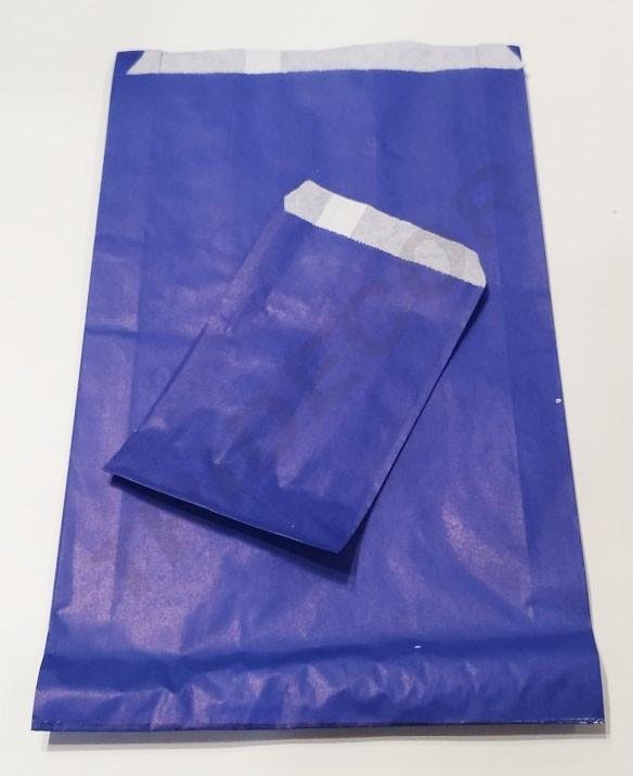 Sobres De Papel Azules 15x22 Cm 100 Unidades