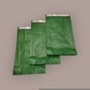 Sacos de Papel Brancos 18+4X32 Verde Escuro 40 Gr 100 unidades