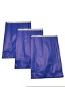 Blaue Papierumschläge 26+5X38 Marineblau 40 Gr 100St/Packung 10 Einheiten/Karton