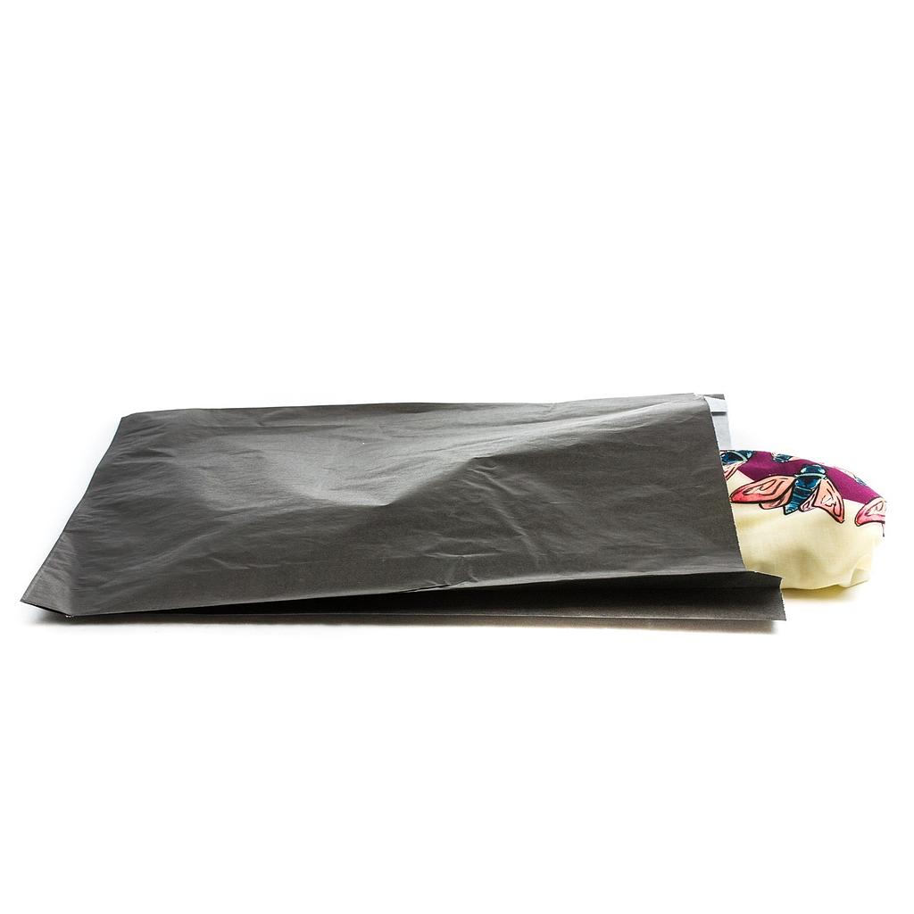 Black Cellulose Paper Envelope 26+4.5X35cm 100 units