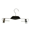 Metal Hanger with Clips Color Black Unit Price