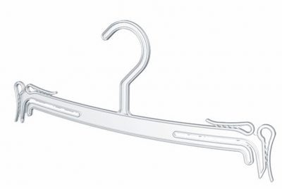 Flexible Plastic Hanger for Lingerie 31cm 10 units