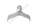 胶合木无杆白色亮光衣架Percha Infantil Blanco Brillo 33cm100/caja