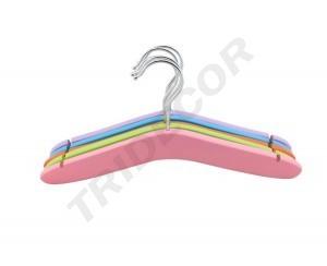 Perchas de Madera para Niños Varios Colores 5 Unidades