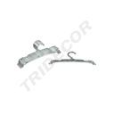 Cabide de Plástico Rígido para Lingerie 10 unidades