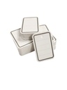 White Die-Cut Label 2.7X3.8cm 500 units/Pk