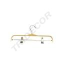 胶合木裤夹Percha Madera Contrachapada Con Pinzas 37.5cm (5undes/pq)100/caja