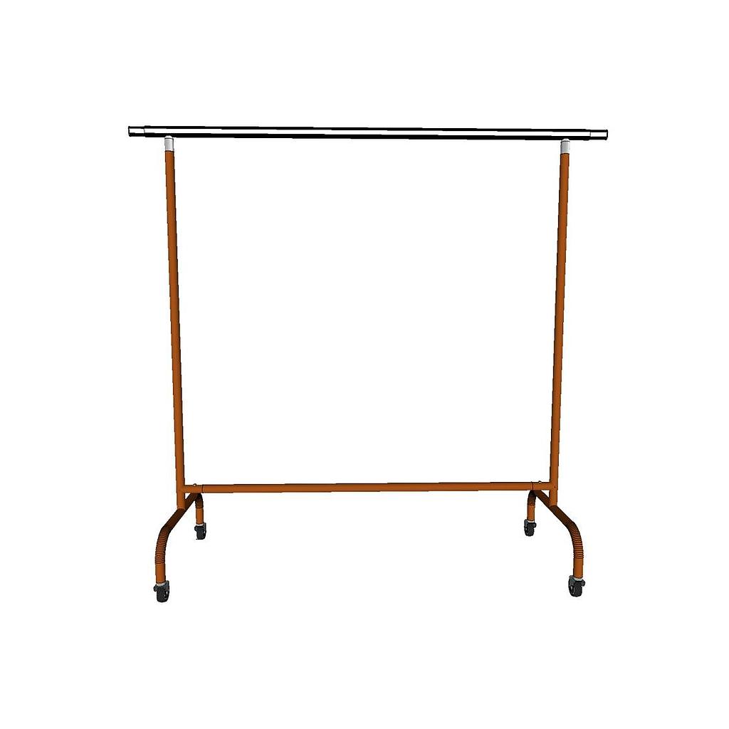 Steel Coat Rack with Extendable Arms Bronze Color