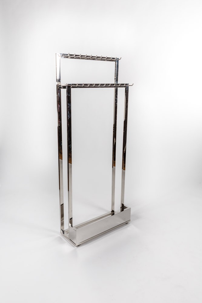 Steel Belt Rack One Side Two Heights