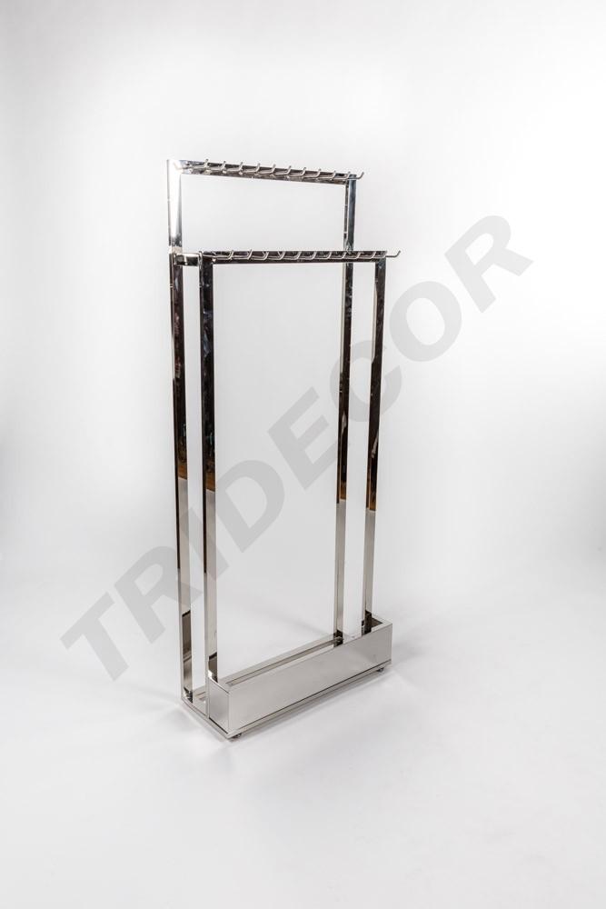 Steel Belt Rack One Side Two Heights