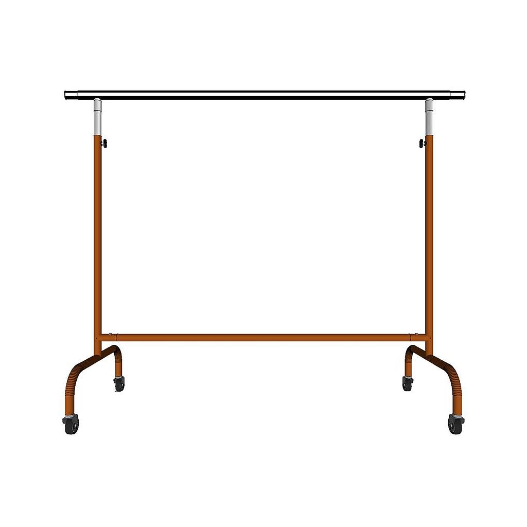 Cuier din oțel reglabil cu brațe extensibile, culoare bronz, 150X130X56cm