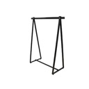 Triangular Shape Coat Rack Matte Black Color 150X120X48cm