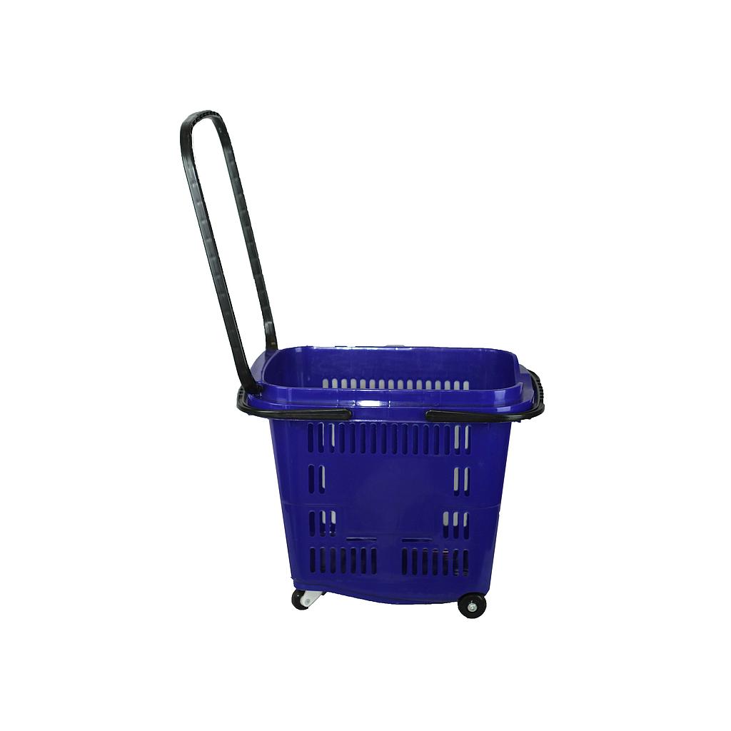 Cesta De La Compra 50 L Azul