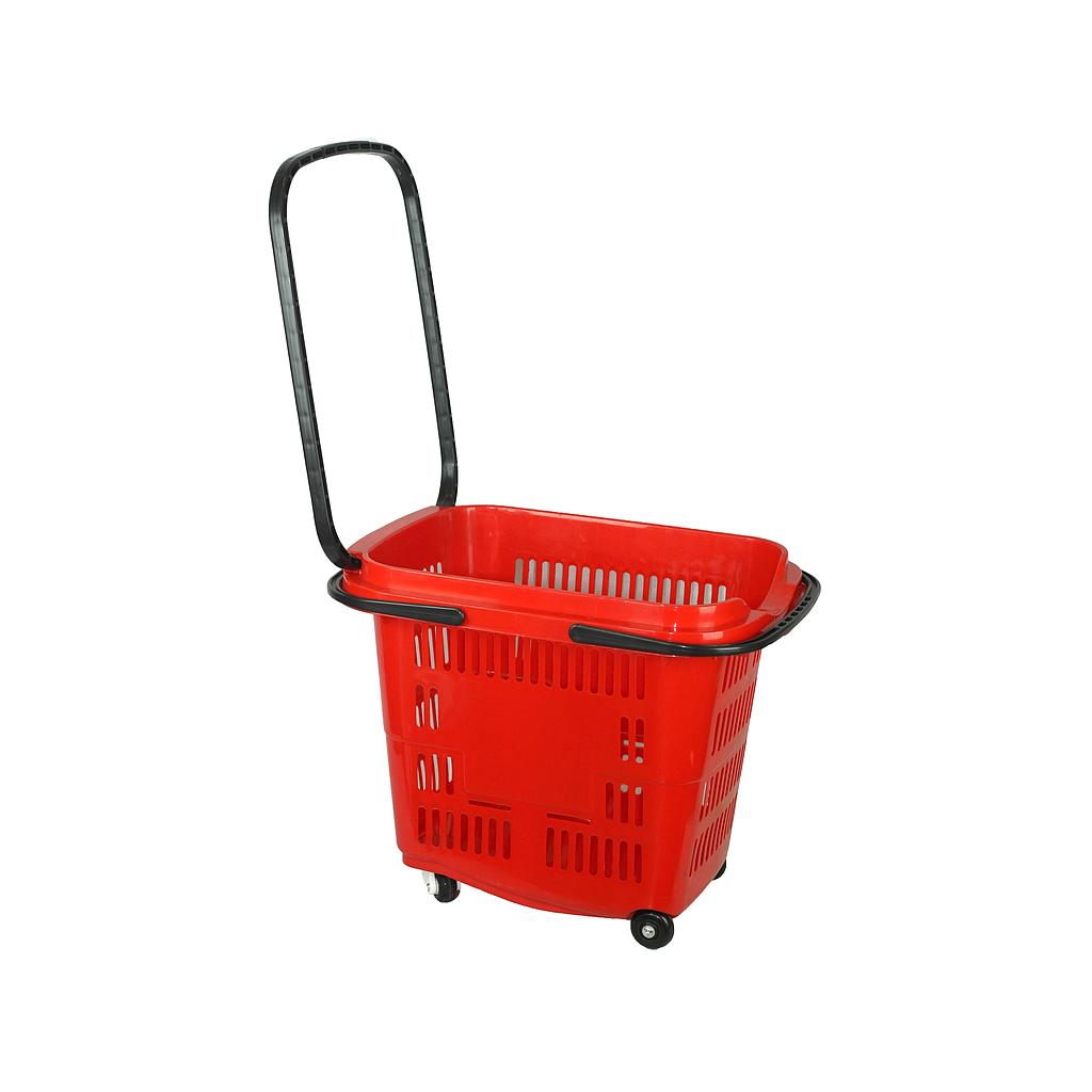 Panier d'achat 50 L Couleur Rouge