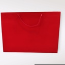 Luxury Drawstring Handle Bag 44X14X32cm Red 12 units