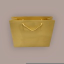 Luxury Drawstring Handle Bag 25X9X20cm Cream 12 units