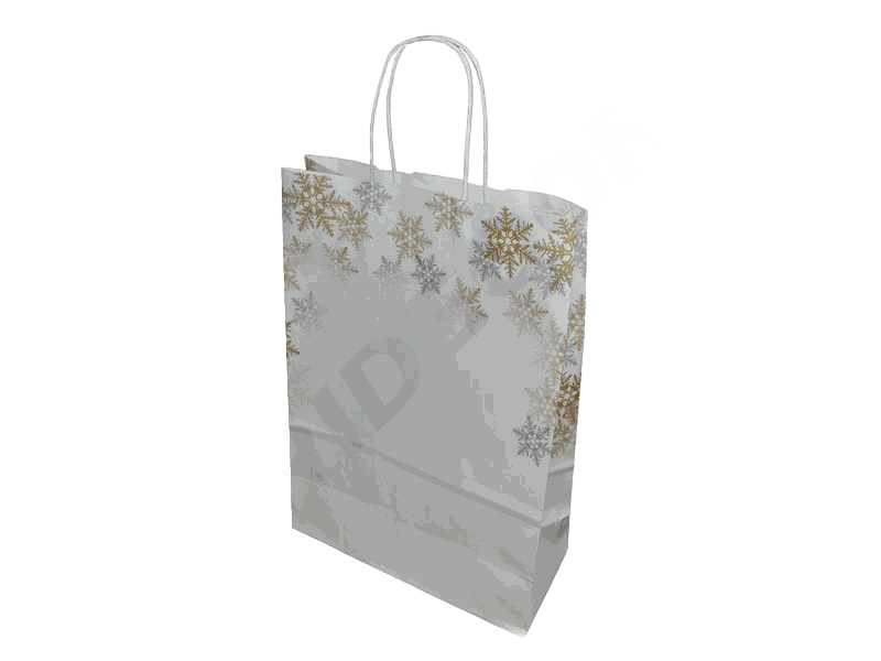 Cellulose Paper Bags 32X41+12cm Flakes 25 units